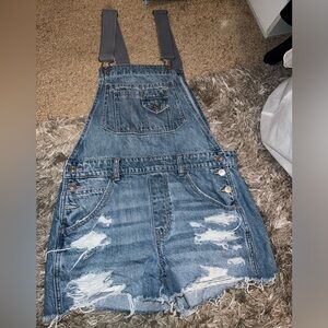Women’s American eagle overall shorts